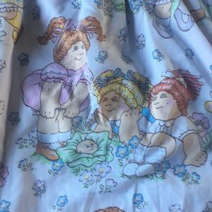 🥬 cabbage patch kids vintage curtains hand made